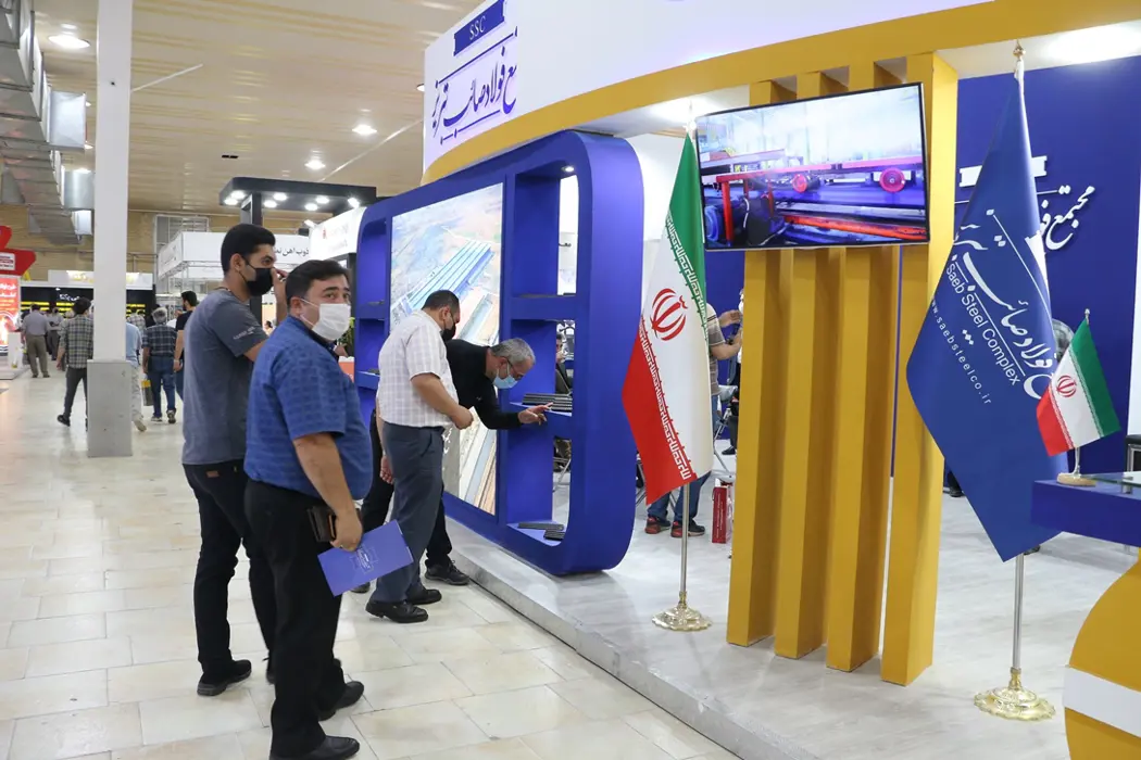 غرفه مجتمع فولادصائب تبریزدر هجدهمین نمایشگاه متافوند میزبان بازدیدکنندگان و تامین کنندگان میباشد. »باافتخار میزبان شما هستیم«