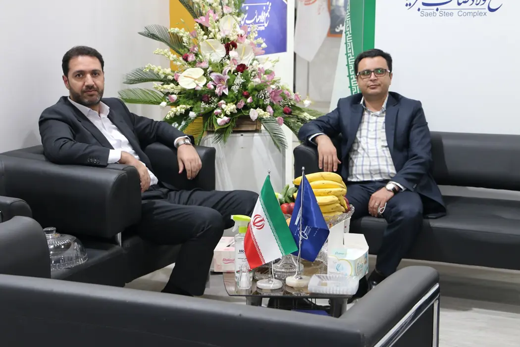 حضور میهمانان وبازدید کنندگان محترم از غرفه مجتمع در هجدهمین نمایشگاه بین المللی متافوند تبریز