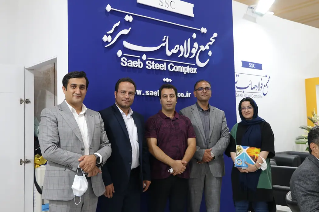 حضور بازدید کنندگان و تامین کنندگان محترم از غرفه مجتمع در هجدهمین نمایشگاه بین المللی متافوند تبریز