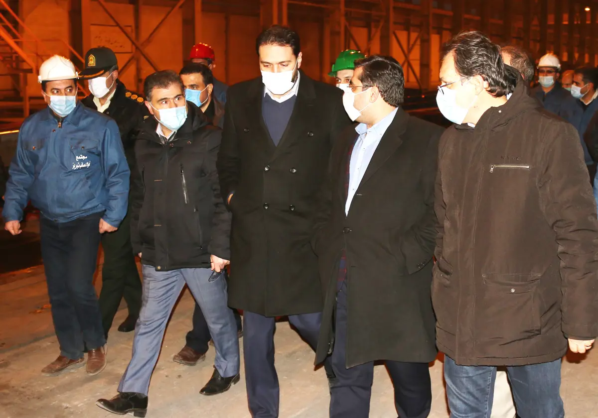 بازدید جناب دکتر صادقی نیارکی معاون وزیر صنعت،معدن و تجارت به همراه هیئت همراه در تاریخ 1399/10/13