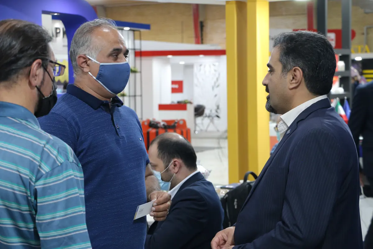 حضور میهمانان وبازدید کنندگان محترم از غرفه مجتمع در هجدهمین نمایشگاه بین المللی متافوند تبریز