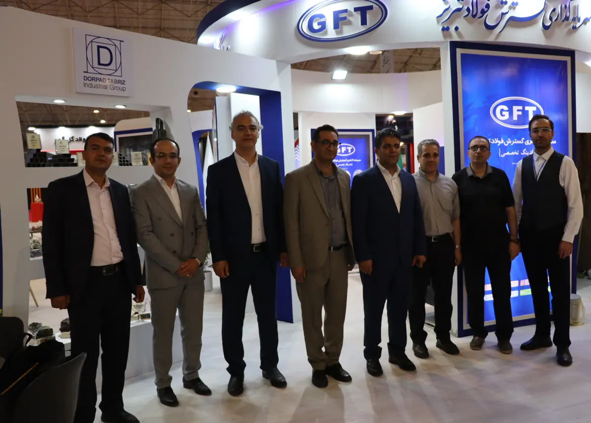 حضور مدیران مجتمع در غرفه نمایشگاه و دیدار با همکاران ومدیرعامل محترم