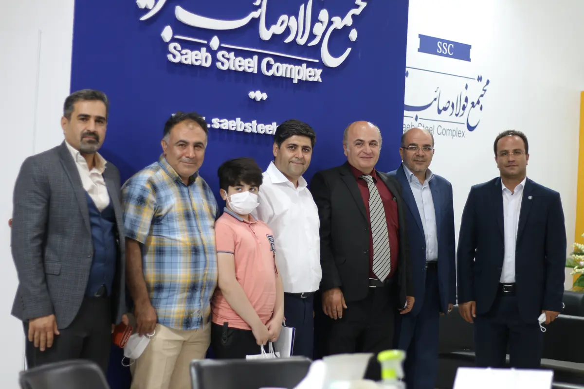 حضور جناب آقای مهندس رضایی نماینده محترم تام الاختیار شرکت برون پذیر در اداره گاز  شهرستان عجبشیر و جناب آقای مهندس فدائی معاونت محترم محیط زیست استان