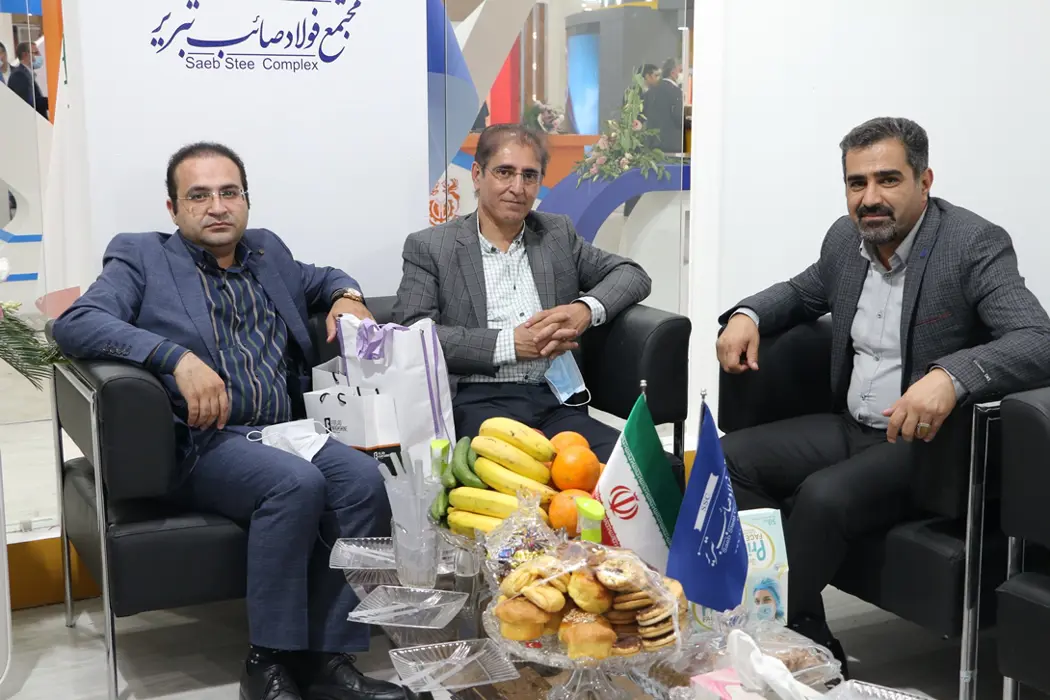 حضور بازدیدکنندگان و تامین کنندگان محترم از غرفه مجتمع در هجدهمین نمایشگاه بین المللی متافوند تبریز